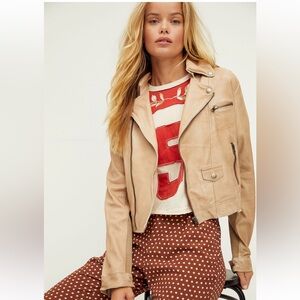 JAKETT Piper Leather Moto Jacket NWOT